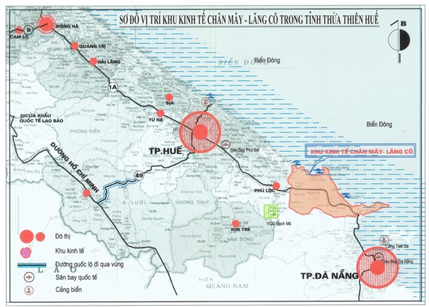 Vsico Maritime JSC on Saturday broke ground on two wharves in Thua Thien-Hue province’s Chan May-Lang Co Economic Zone